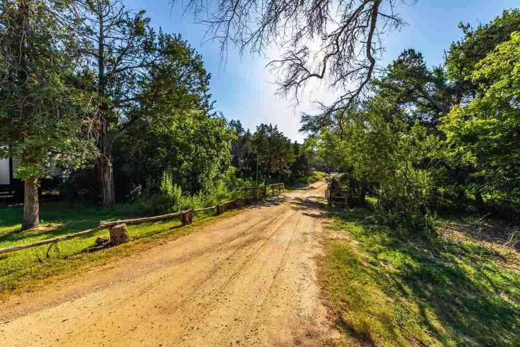 A shaded lane through Cottonwood Creek